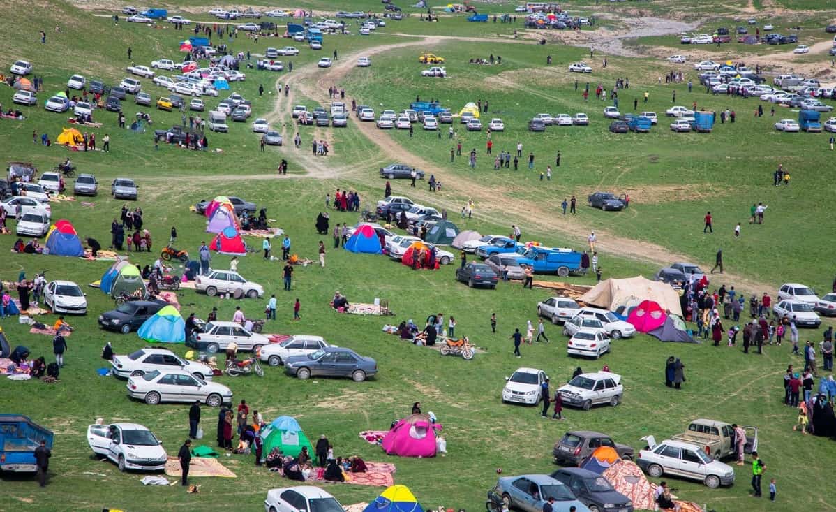 سیزده بدر مشهد کجا بریم