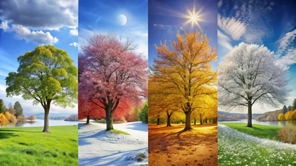 چند کشور چهارفصل در دنیا وجود دارد؟