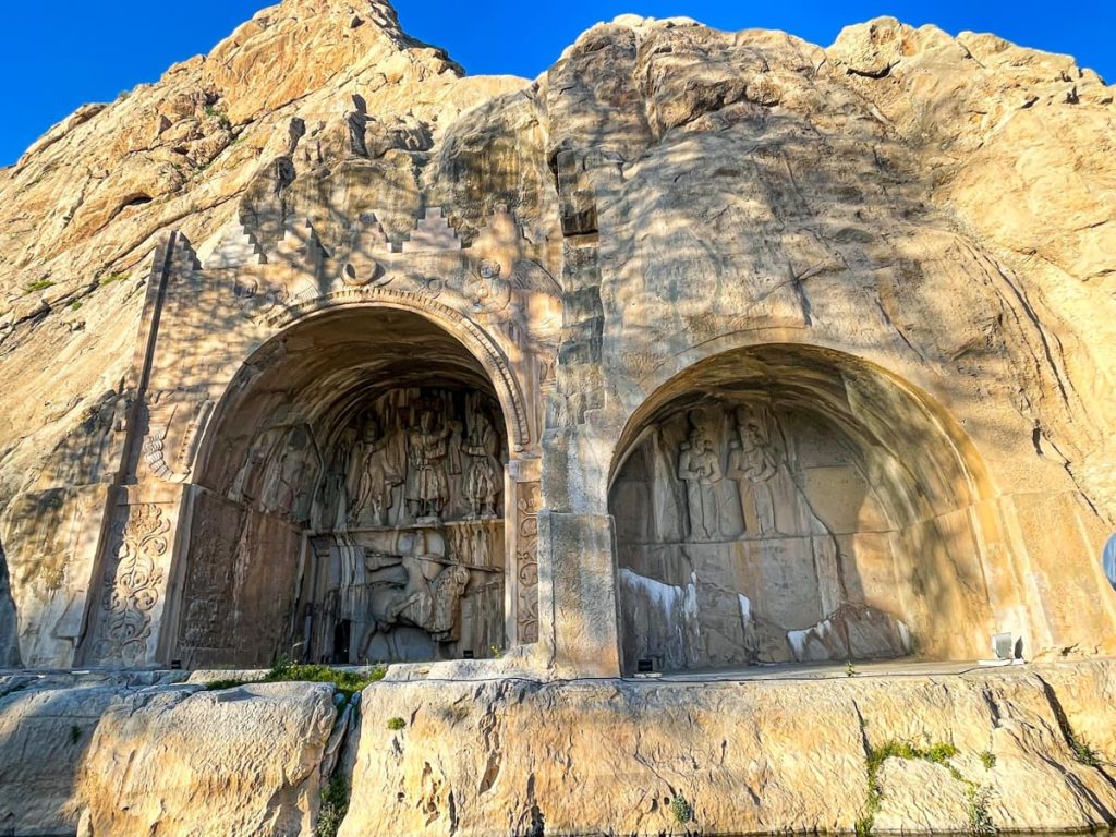 عکس طاق بستان با کیفیت بالا