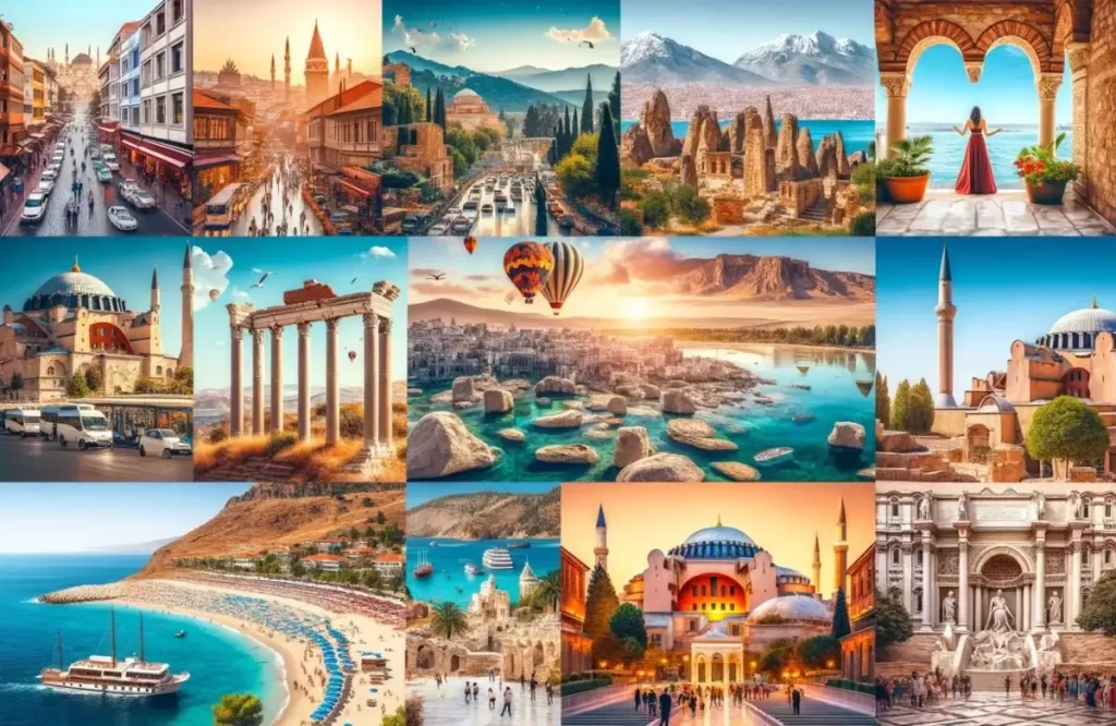 شهرهای توریستی ترکیه