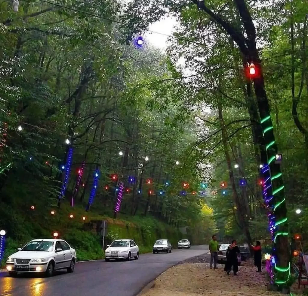 جاده جنگلی عباسآباد