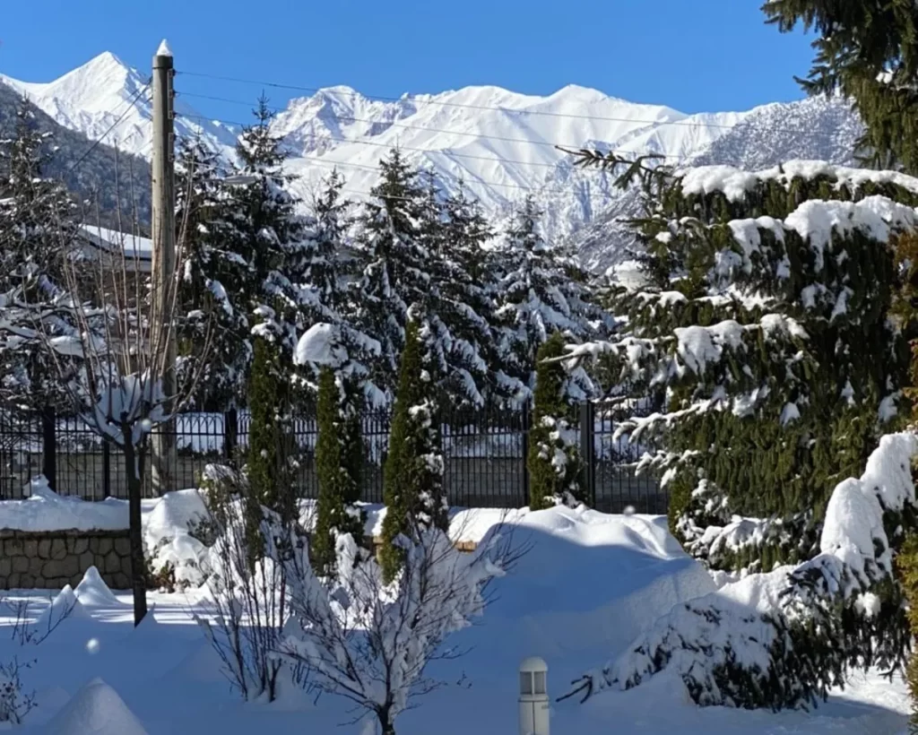 جاهای دیدنی کلاردشت در زمستان