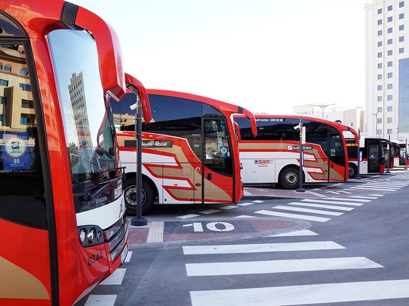 اتوبوس از دبی به ابوظبی