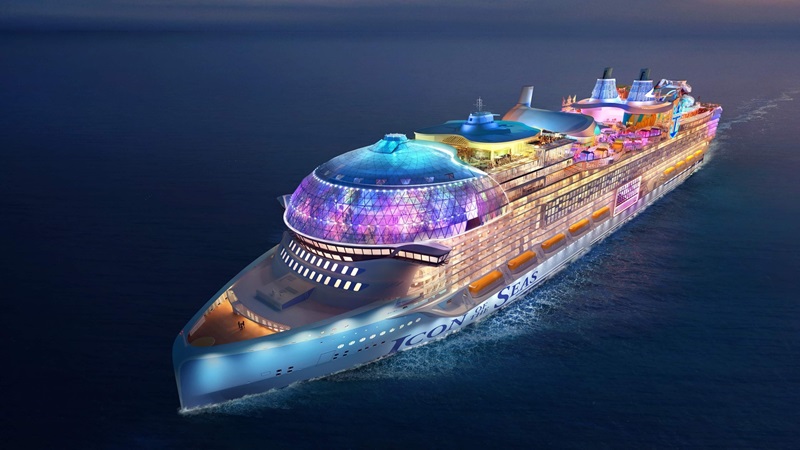 کشتی Icon of the Seas، بزرگترین کروز دینا
