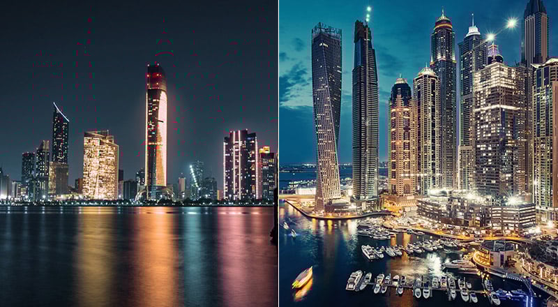 ابوظبی امارات، همان دبی نیست