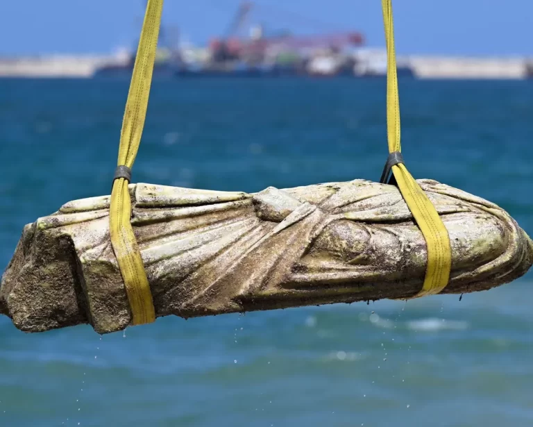 اشیاء تاریخی شهر غرق شده در مصر