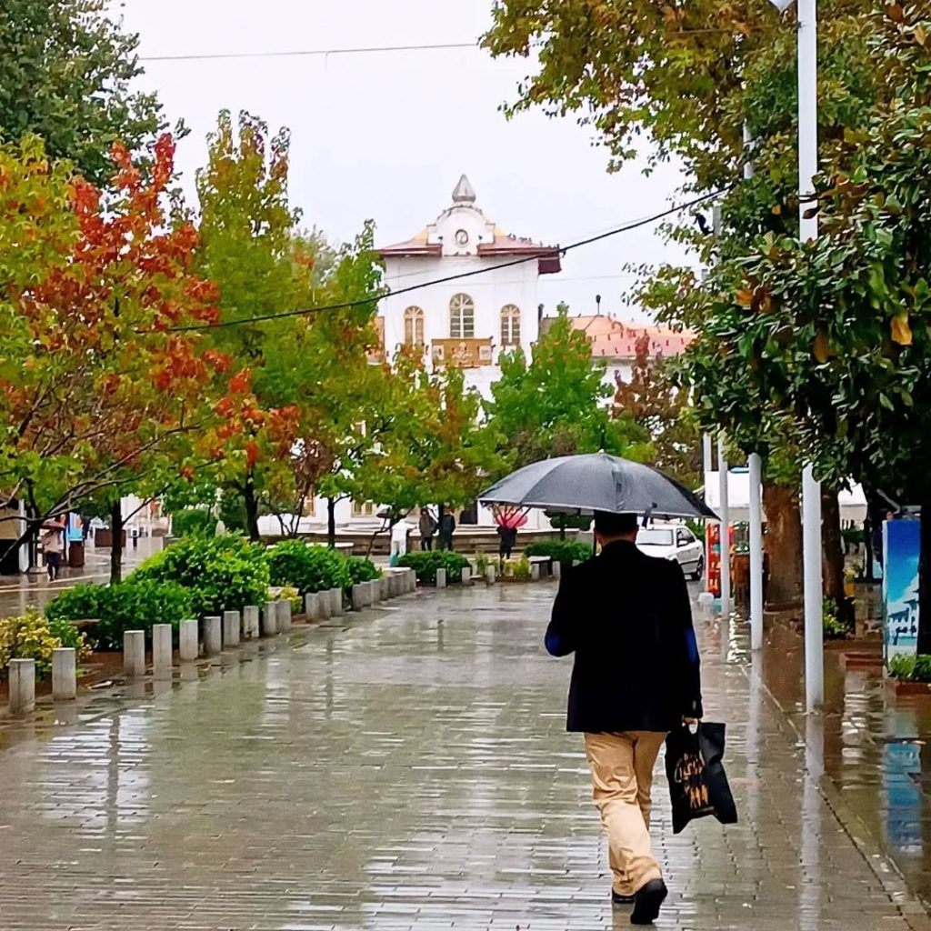 باران در رشت