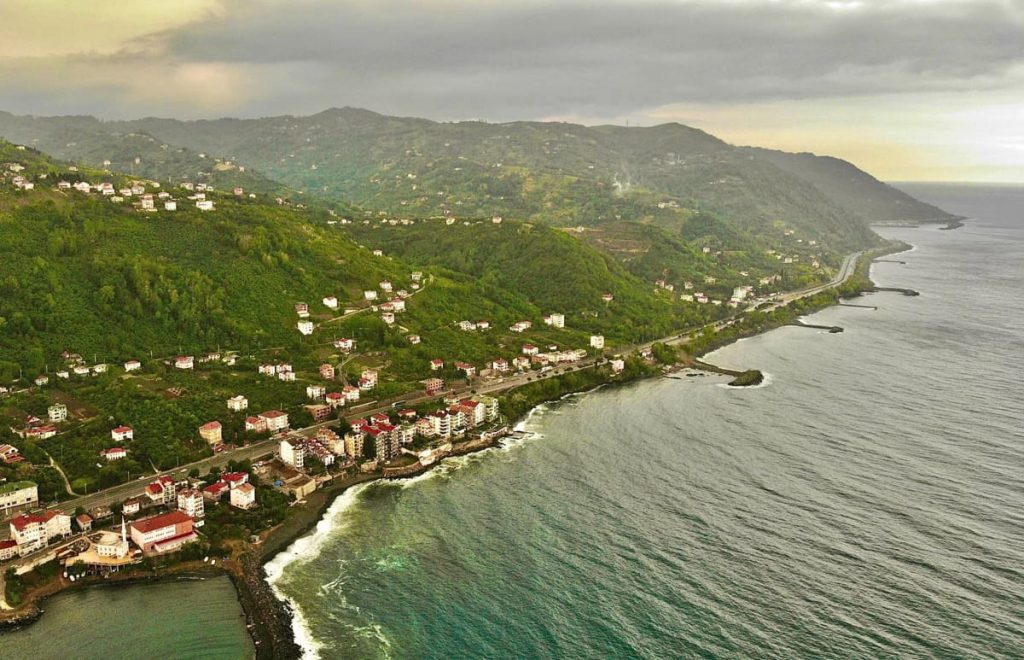 ساحل شهر ترابزون ترکیه