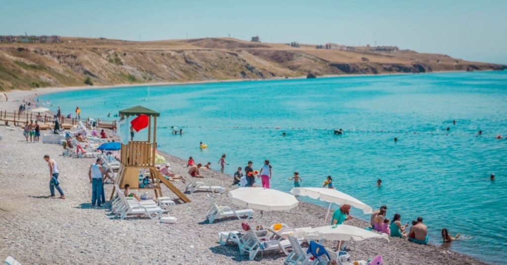 ساحل دریاچه وان ترکیه