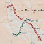 نقشه متروی شیراز
