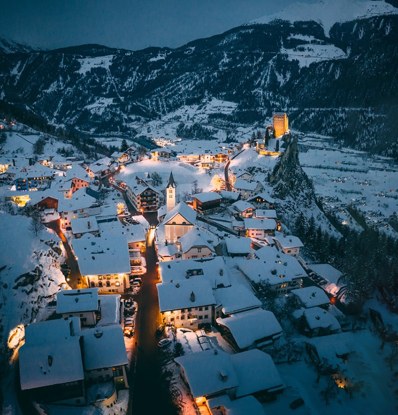 اتریش در زمستان