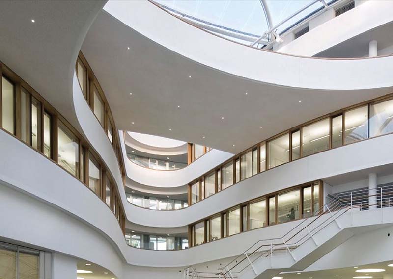 استفاده از خطوط صاف و ساده در معماری آلمانی‌ها