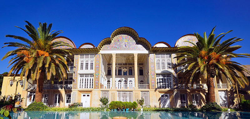 باغ‌ها و عمارت‌های زیبای شیراز