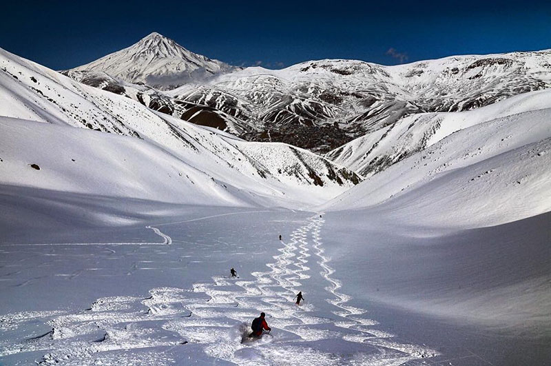 دماوند و پیست‌های اسکی