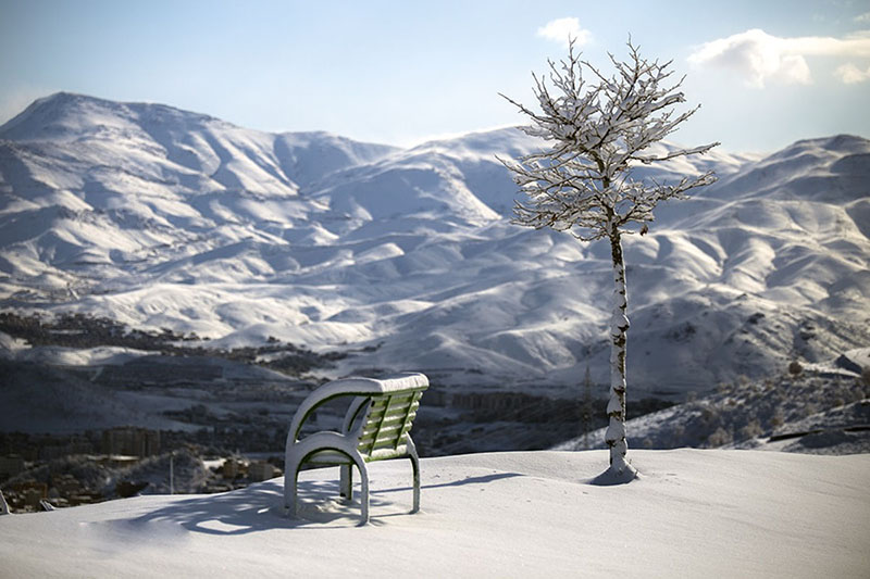 زمستان زیبا در ایران