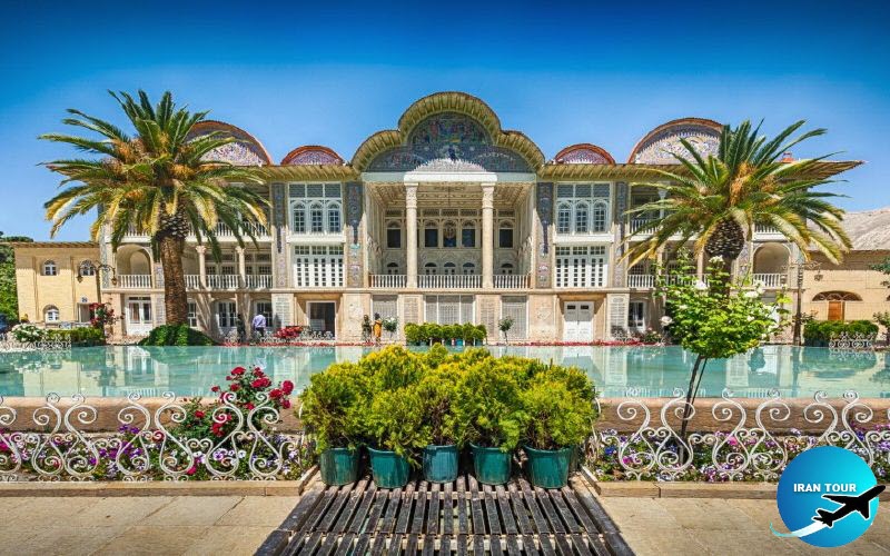 باغ ارم زیبا در عید نوروز