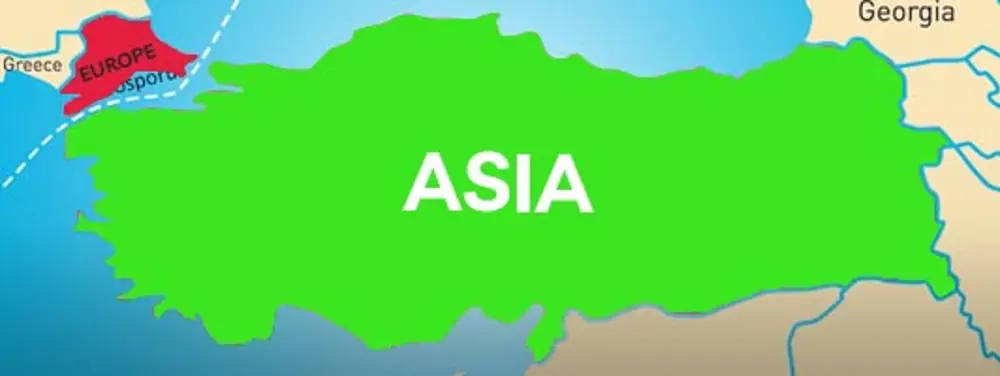 ترکیه جزو کدام قاره است؟