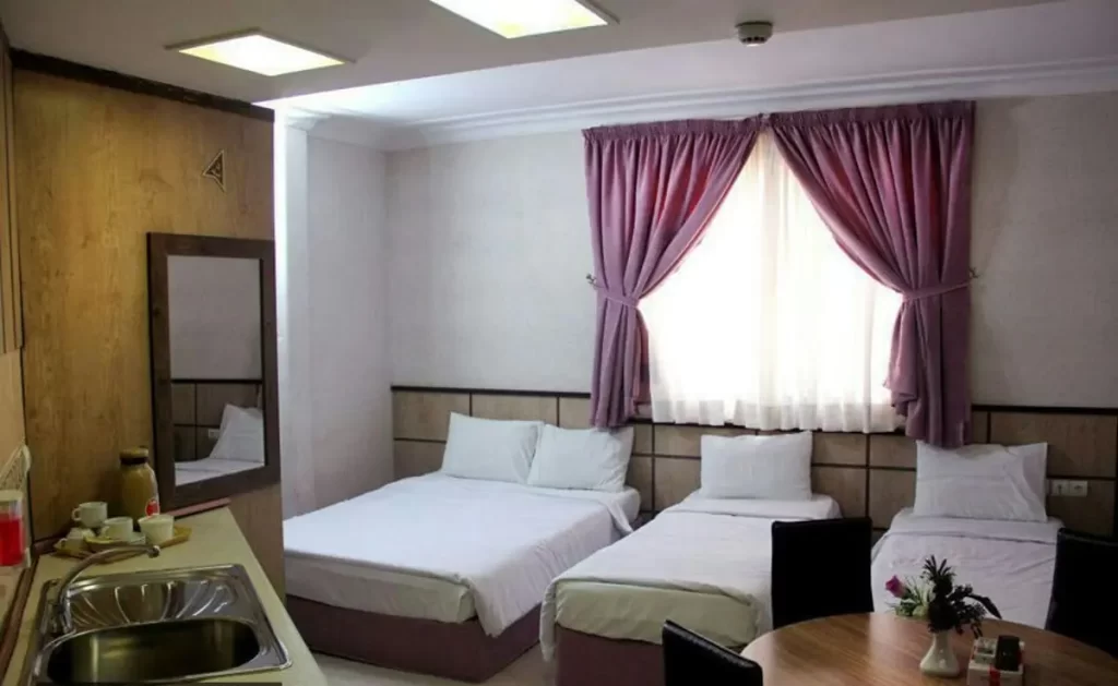 هتل آپارتمان معین از بازنشستگان تامین اجتماعی در مشهد