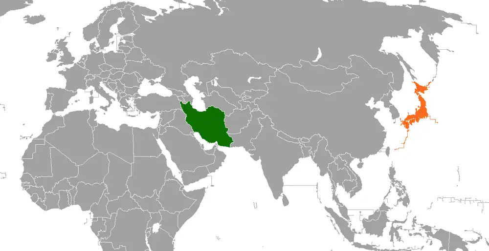 مساحت ایران چند برابر ژاپن است؟