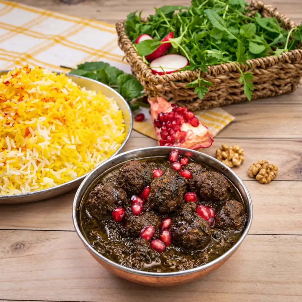 اناربیج؛ خورش پادشاه فصل انار