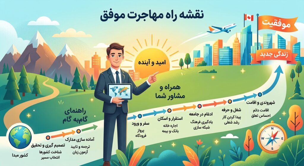 مسیر مهاجرت
