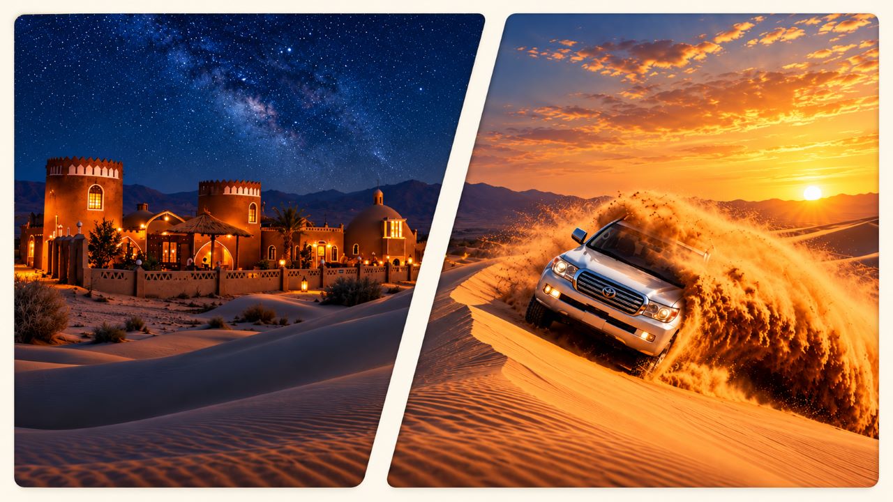 آرامش کویر یا هیجان آفرود